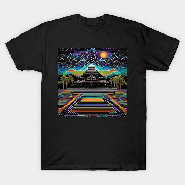 Psychedelic Apocalypse Eclipse Dreams 150 T-Shirt by Benito Del Ray